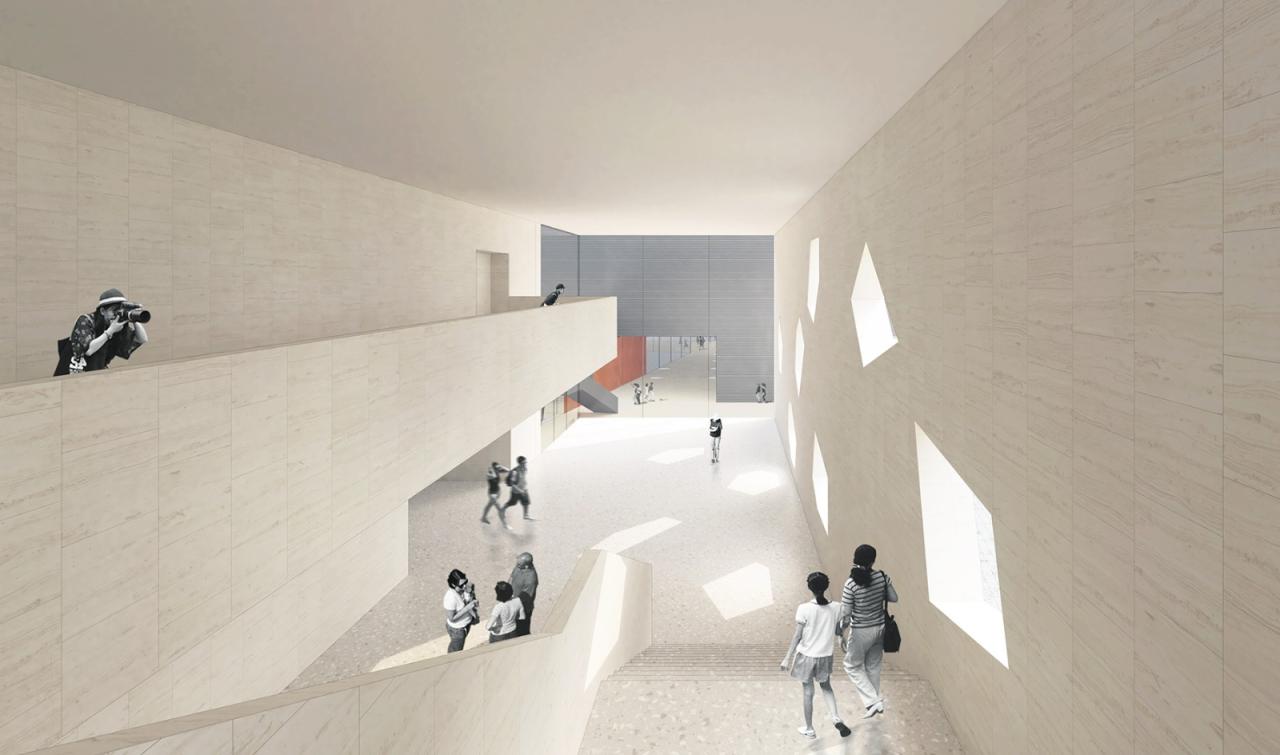 BIM建筑|社区源点：坪地街道综合文体中心方案 /也似建筑+广州市城市规划勘测设计研究院（GZPI）