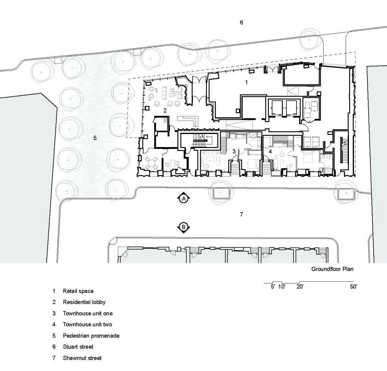 BIM建筑|斯图亚特街 212 号住宅楼 / Höweler + Yoon Architecture + Sasaki