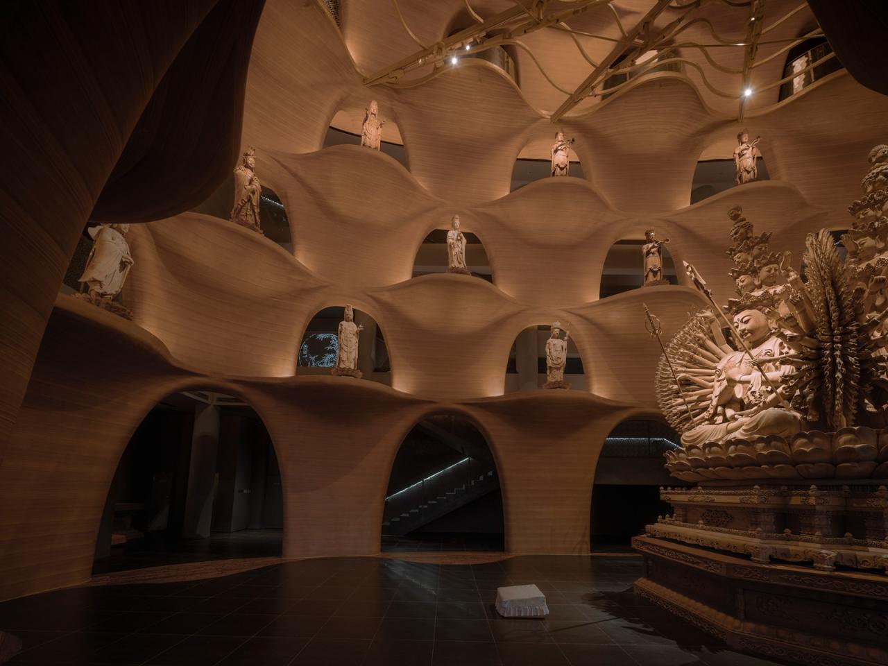 BIM建筑|祖山济心寺·木佛博物馆 /建筑营设计工作室