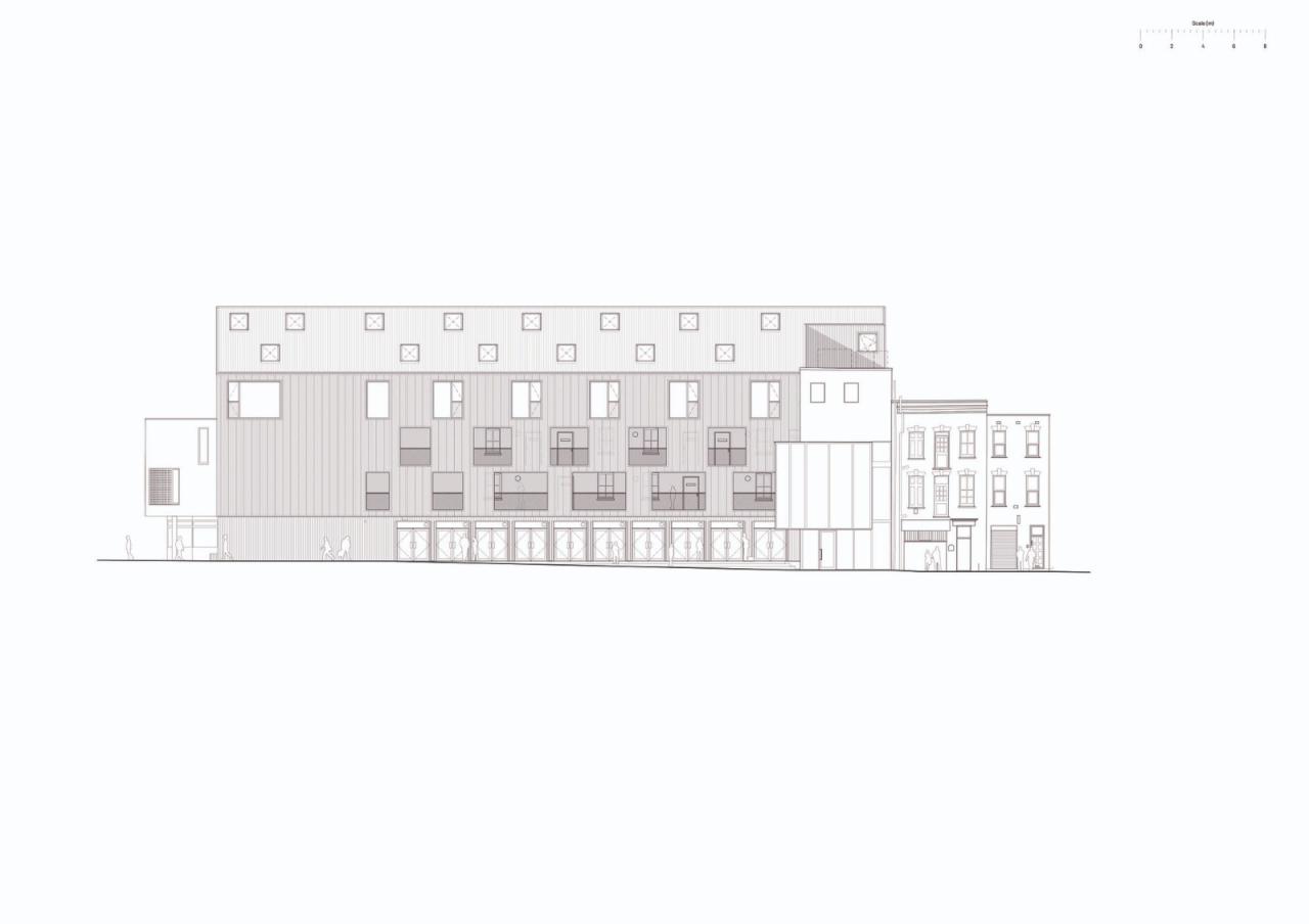 BIM建筑|商业社区，Bradbury 工厂 / [Y/N] Studio