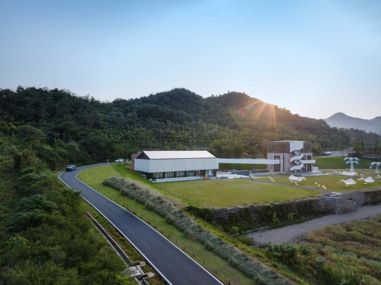 BIM建筑|余村印象青年图书馆 / 上海交通大学设计学院杜春宇团队