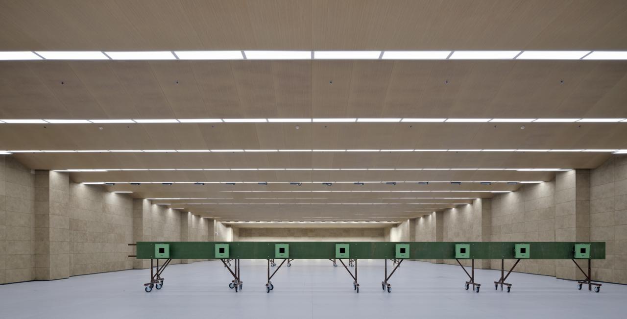 BIM建筑|富阳银湖体育中心:亚运射击射箭现代五项馆 / 浙江大学建筑设计研究院