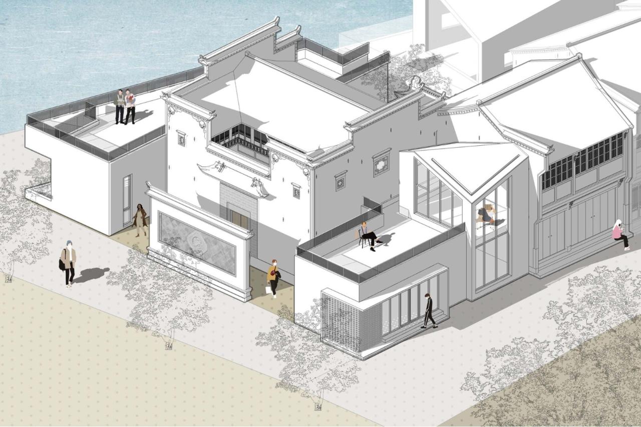 BIM建筑|旌德水街更新改造 / 未形建筑