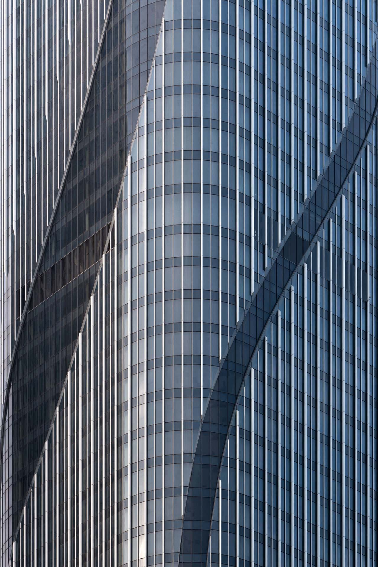 BIM建筑|钱江潮涌：杭州世茂智慧之门超高层城市综合体 / 姜平工作室