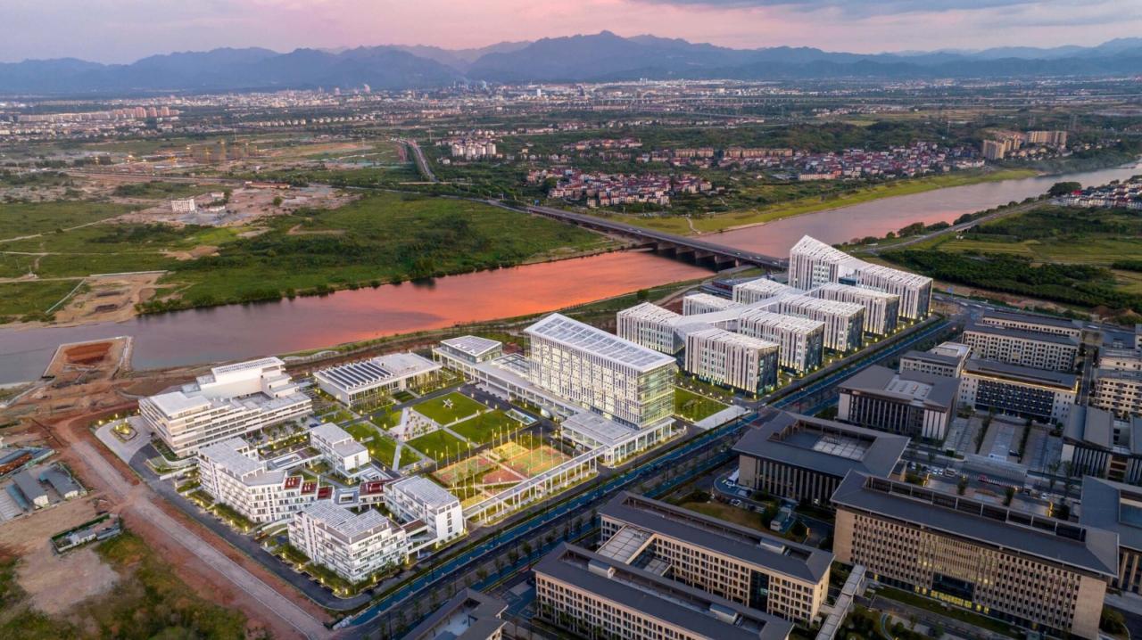 BIM建筑|浙江大学衢州“两院” / 法国AS建筑工作室