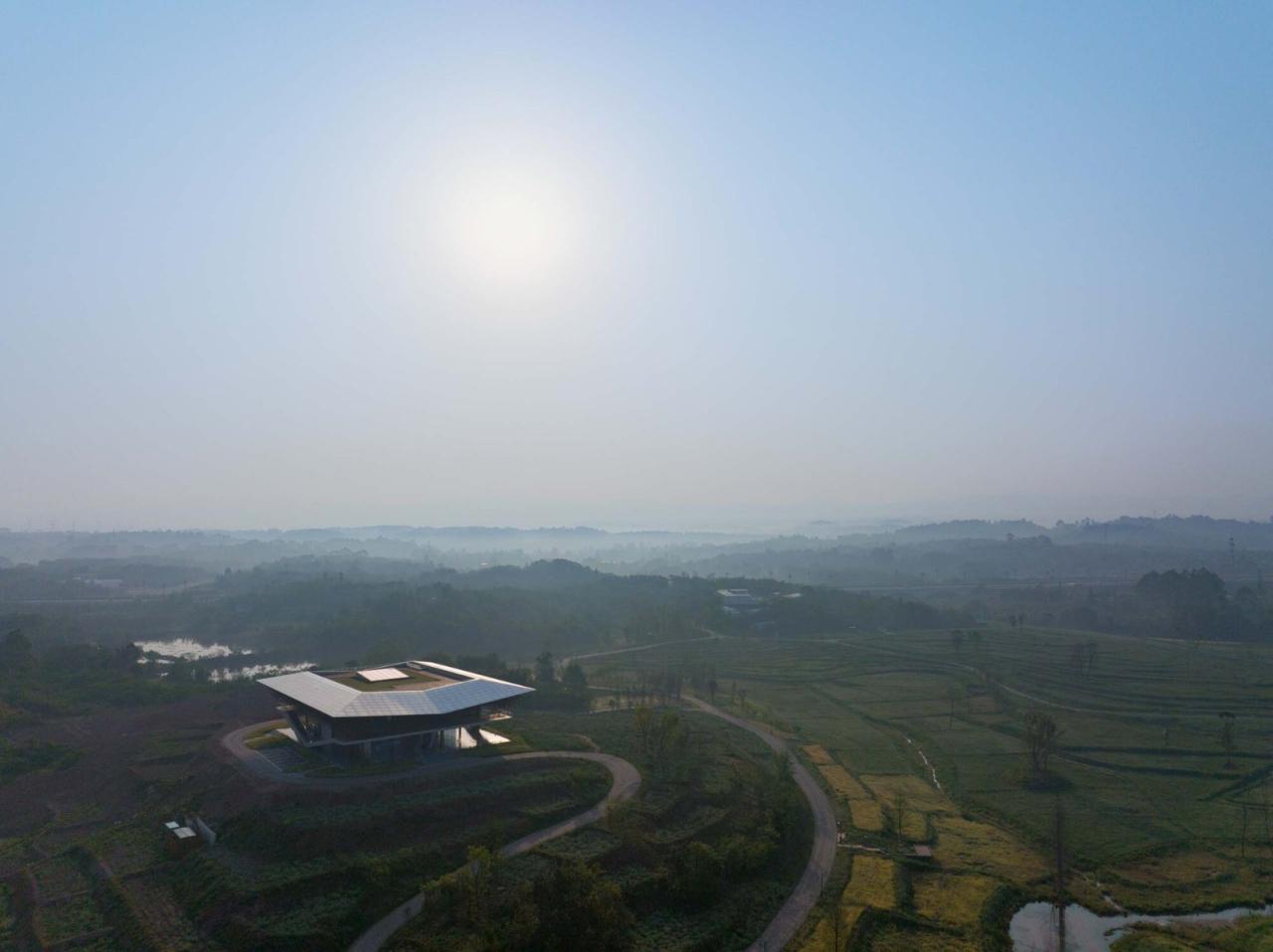 BIM建筑|天府文创城规划展示厅 / 安棣建筑设计