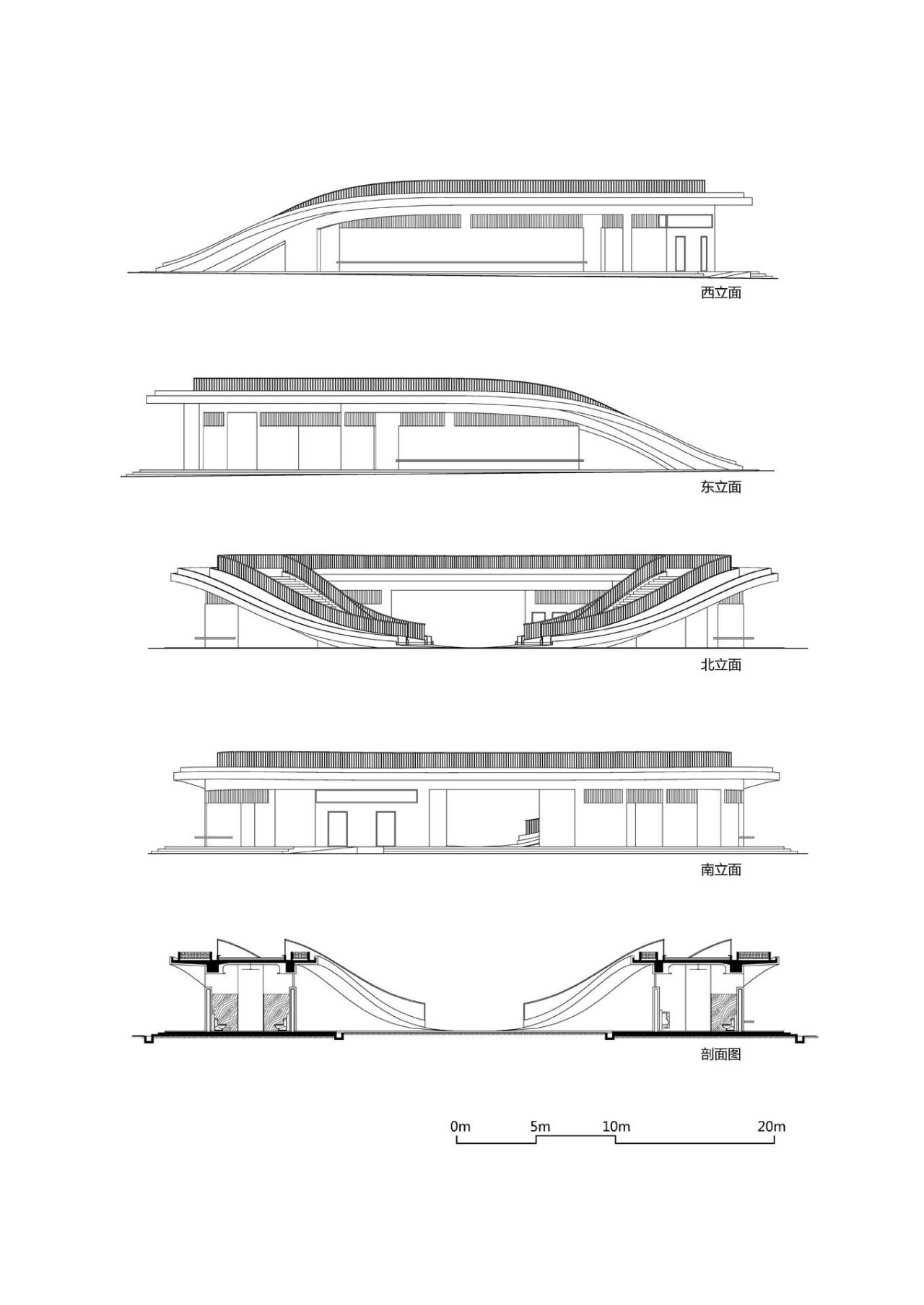 BIM建筑|深圳湾公园海风运动广场公厕设计 / CCDI 21设计工作室