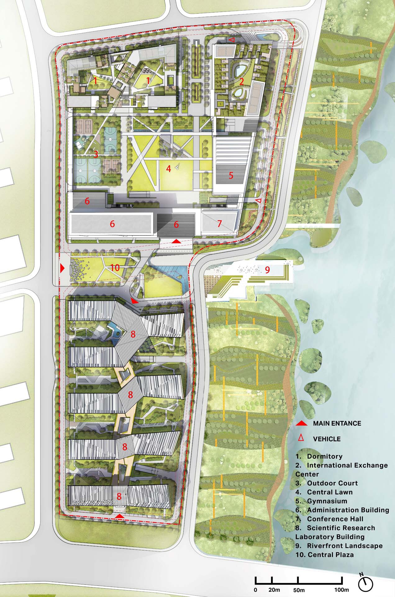 BIM建筑|浙江大学衢州“两院” / 法国AS建筑工作室