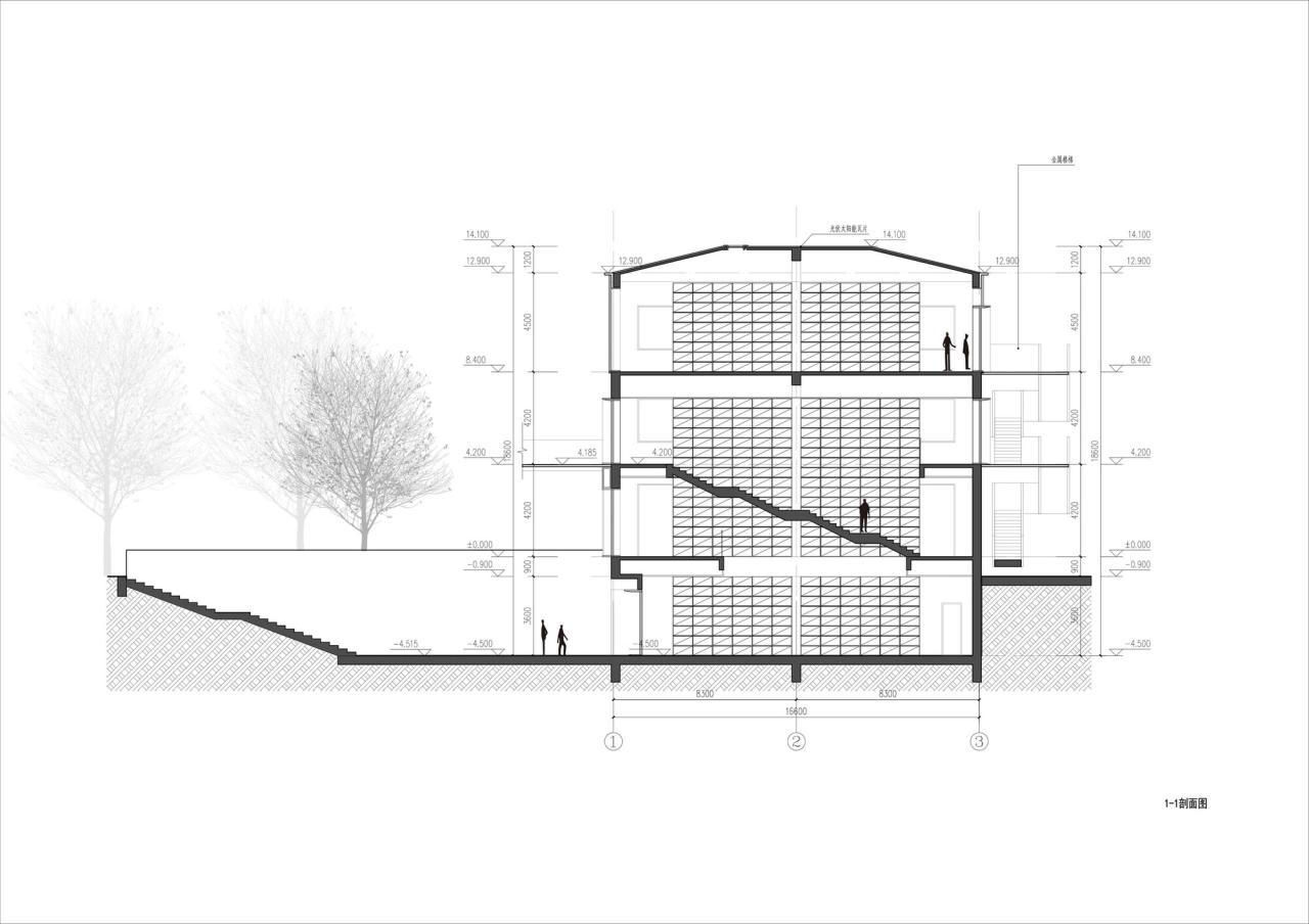 BIM建筑|余村印象青年图书馆 / 上海交通大学设计学院杜春宇团队