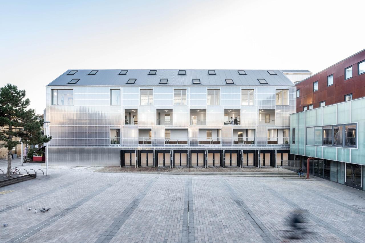 BIM建筑|商业社区，Bradbury 工厂 / [Y/N] Studio