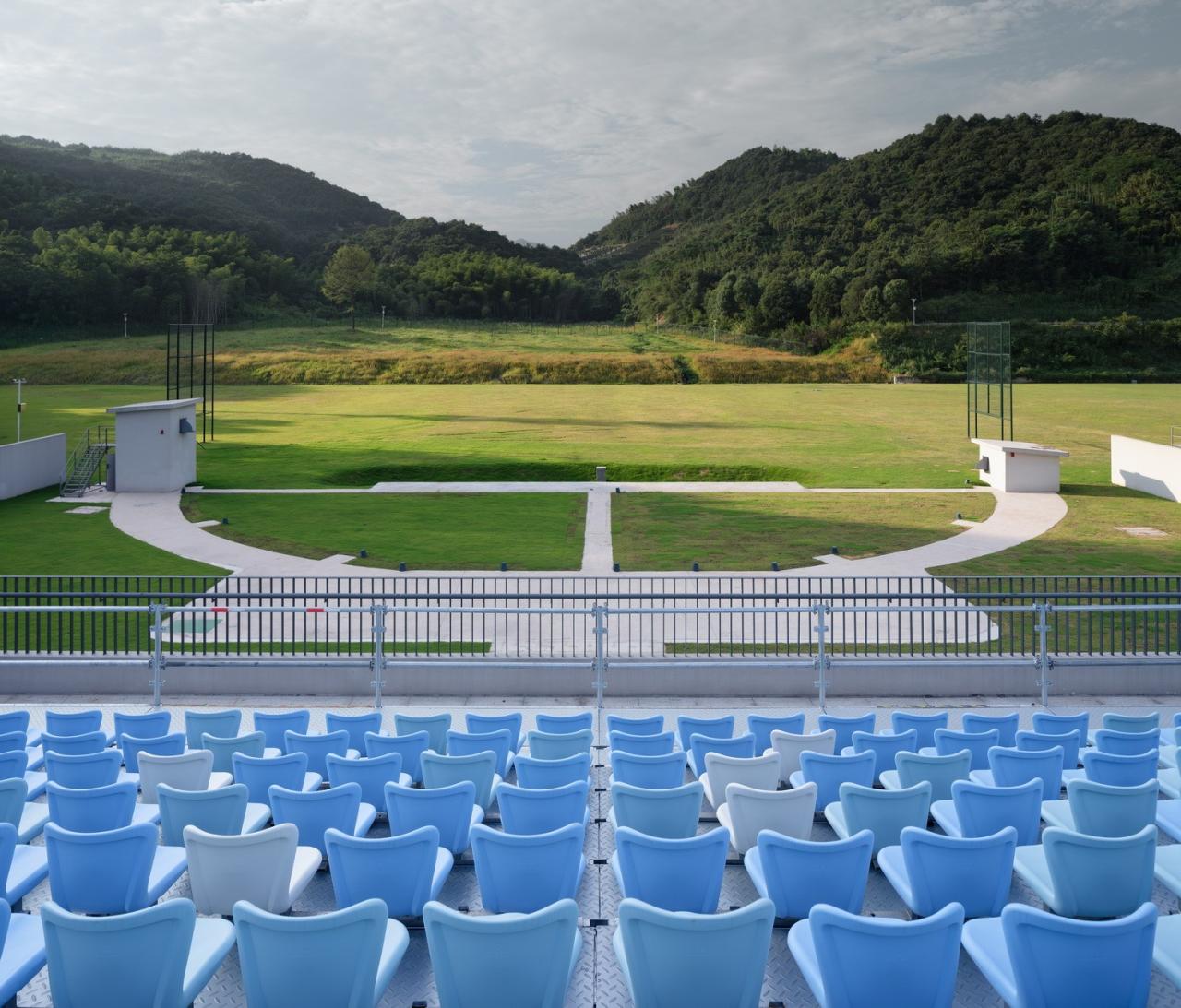 BIM建筑|富阳银湖体育中心:亚运射击射箭现代五项馆 / 浙江大学建筑设计研究院