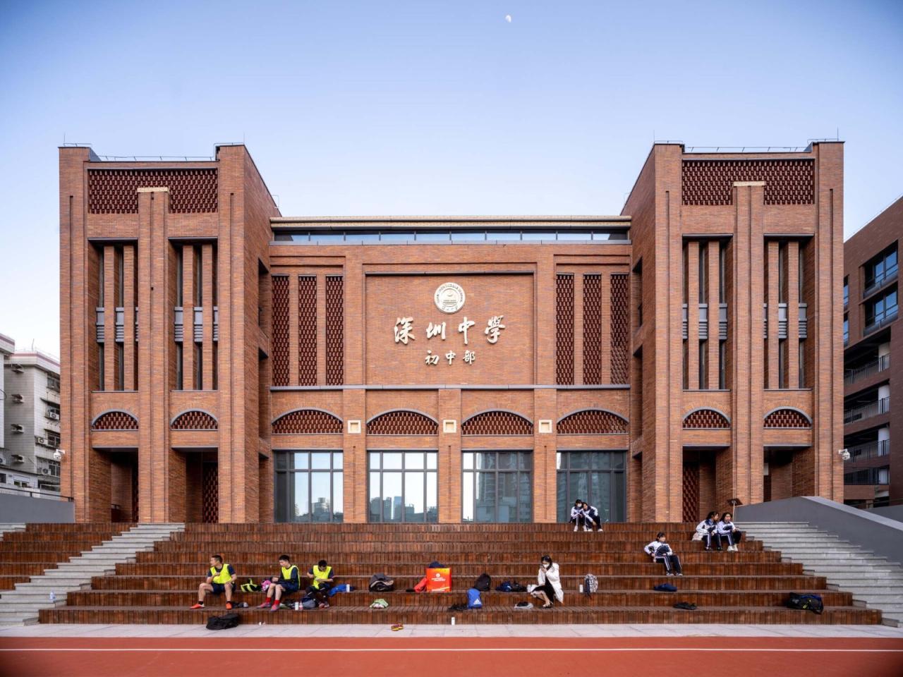 BIM建筑|深圳中学初中部 / 华艺设计