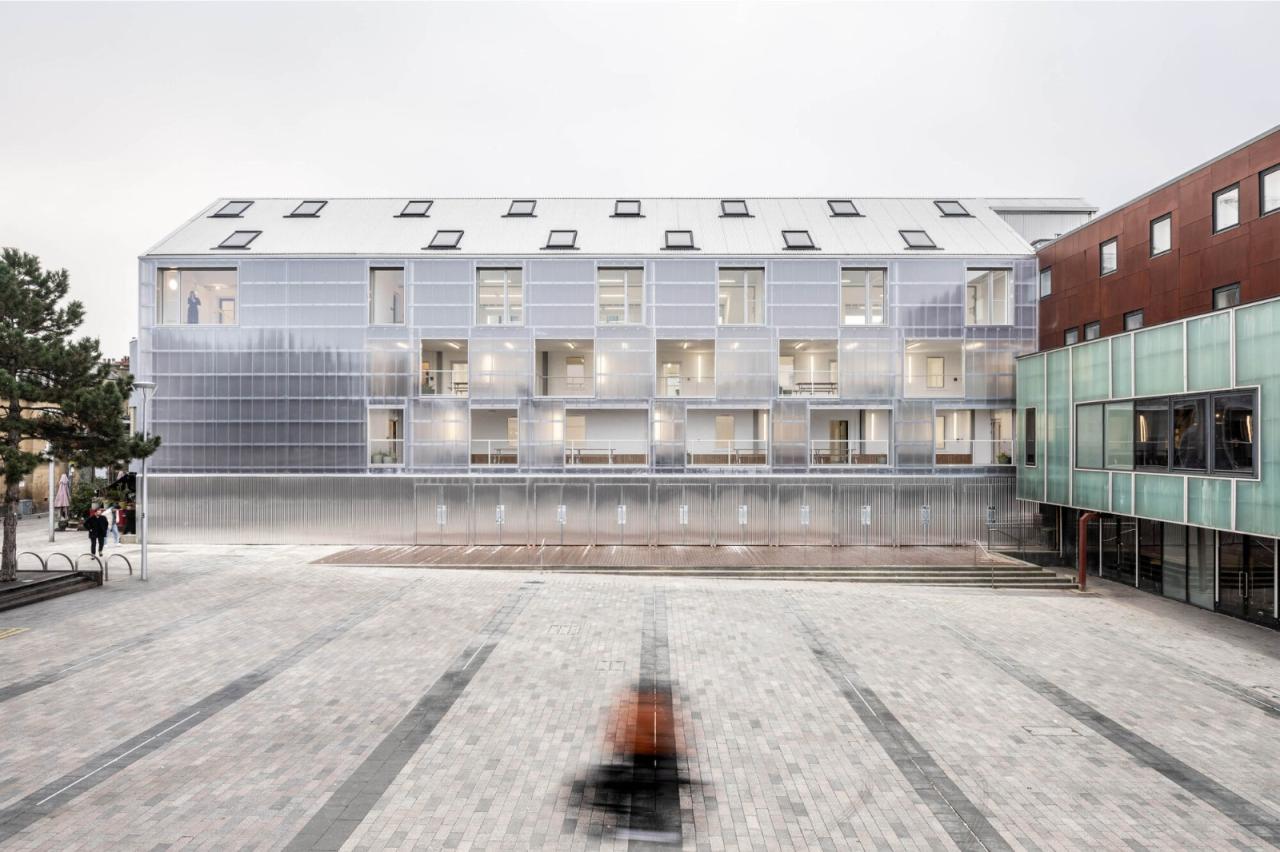 BIM建筑|商业社区，Bradbury 工厂 / [Y/N] Studio