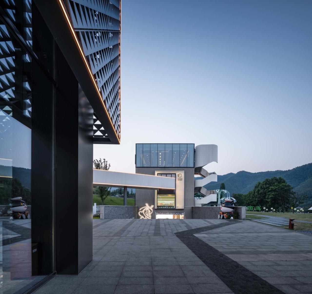 BIM建筑|余村印象青年图书馆 / 上海交通大学设计学院杜春宇团队