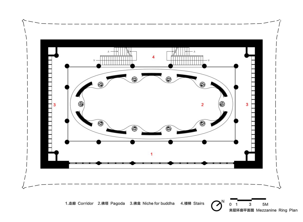 BIM建筑|祖山济心寺·木佛博物馆 /建筑营设计工作室