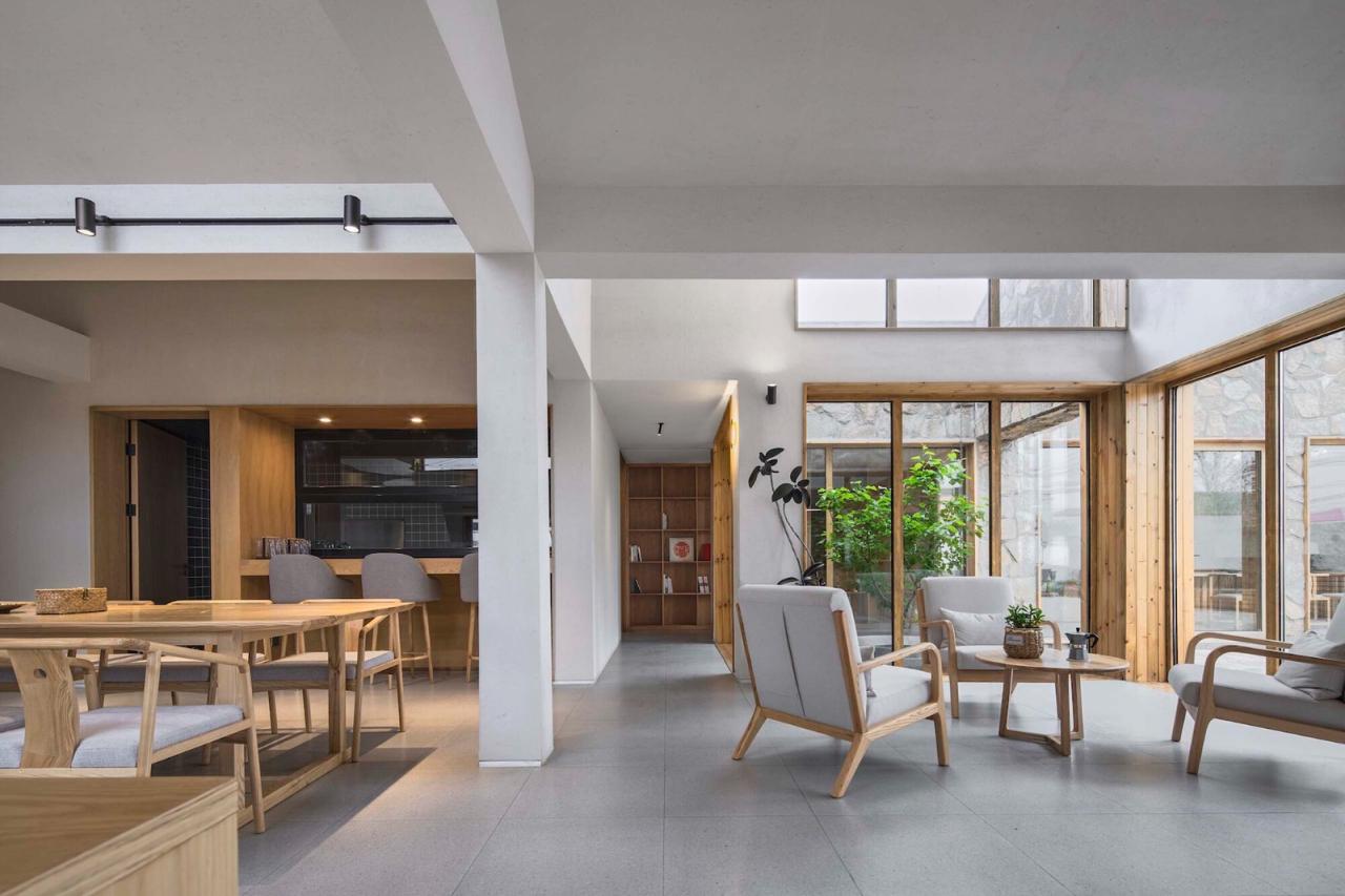 BIM建筑|折山院，西邵渠民宿接待中心 / MAT超级建筑事务所