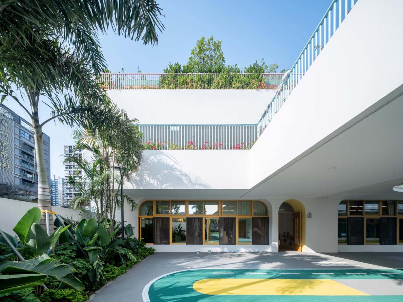 BIM建筑|深圳市南山区教育幼儿园深圳湾分部 / 深圳市天华建筑设计