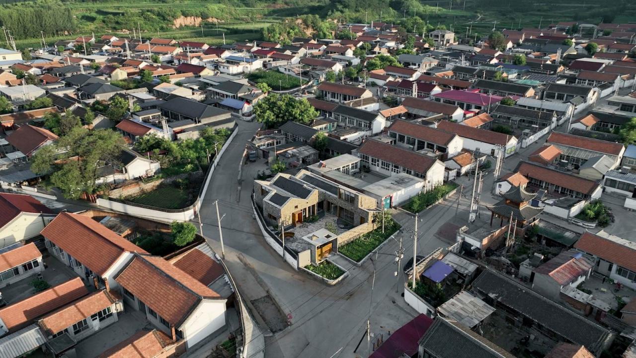 BIM建筑|折山院，西邵渠民宿接待中心 / MAT超级建筑事务所