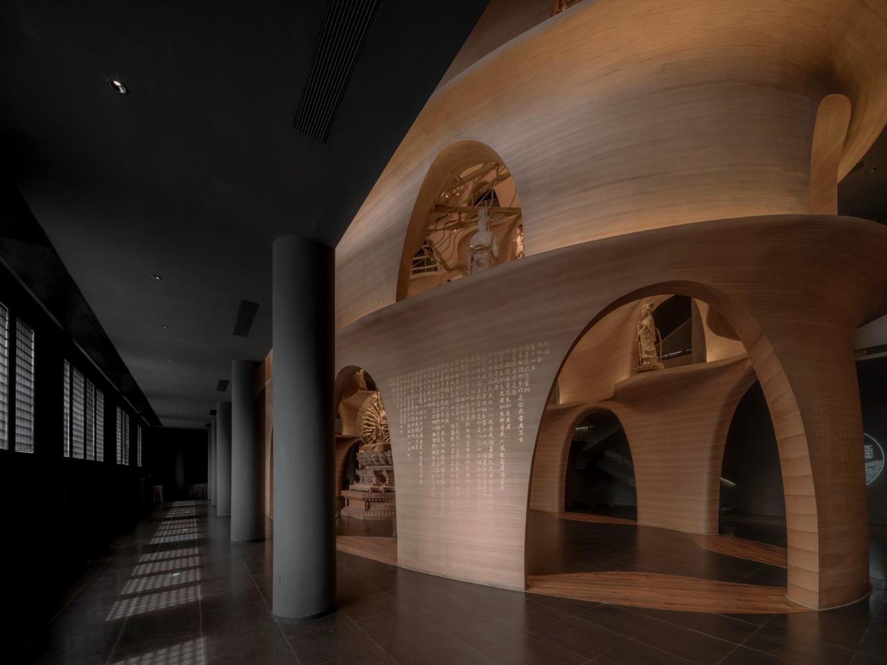 BIM建筑|祖山济心寺·木佛博物馆 /建筑营设计工作室