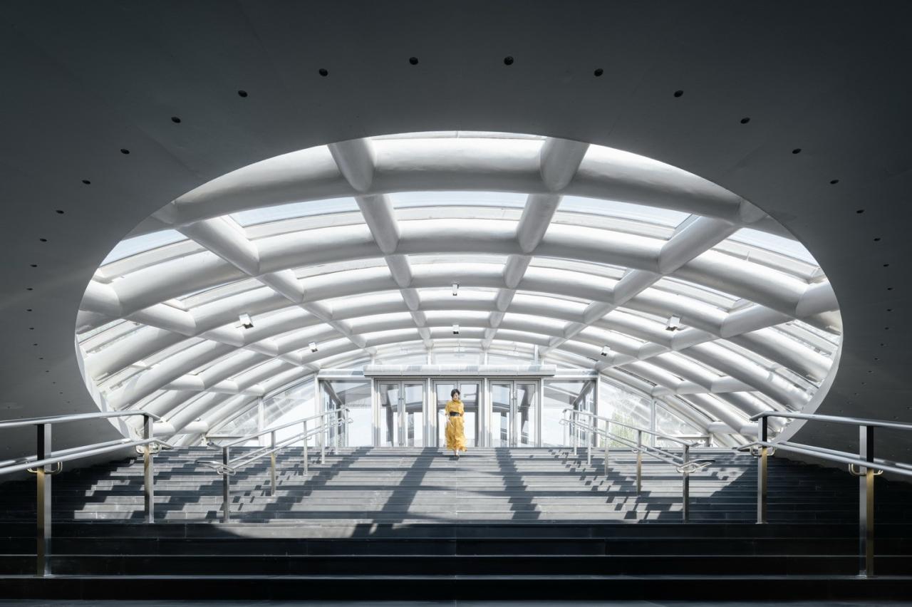 BIM建筑|全东北最大的清水混凝土巨构地下建筑：砼殿 / Wutopia Lab