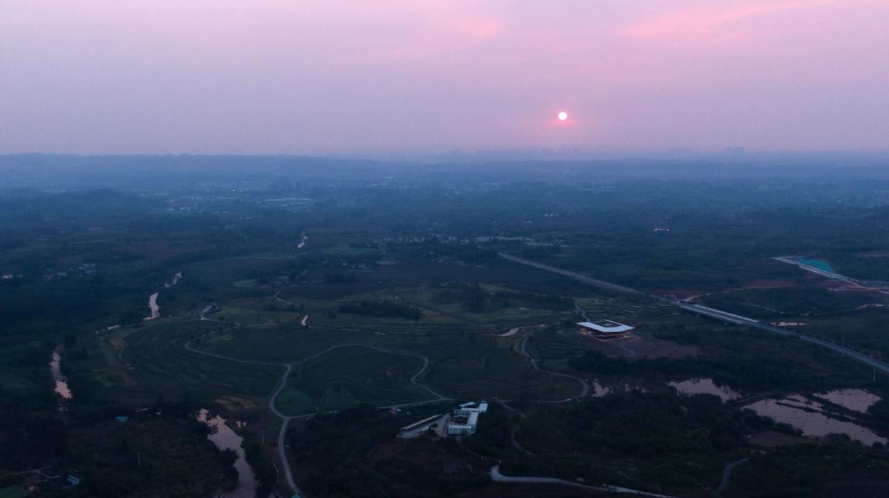 BIM建筑|天府文创城规划展示厅 / 安棣建筑设计