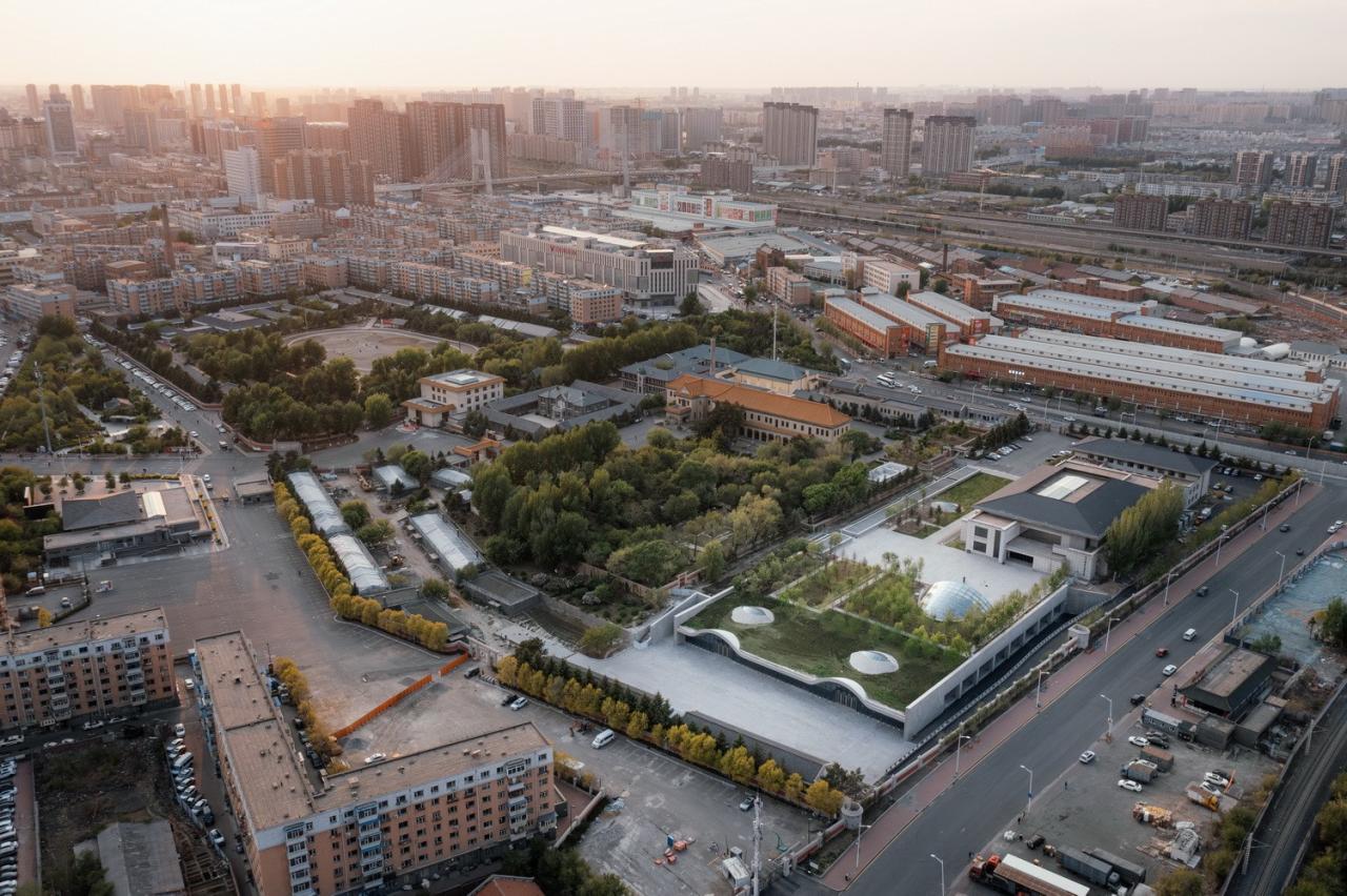 BIM建筑|全东北最大的清水混凝土巨构地下建筑：砼殿 / Wutopia Lab