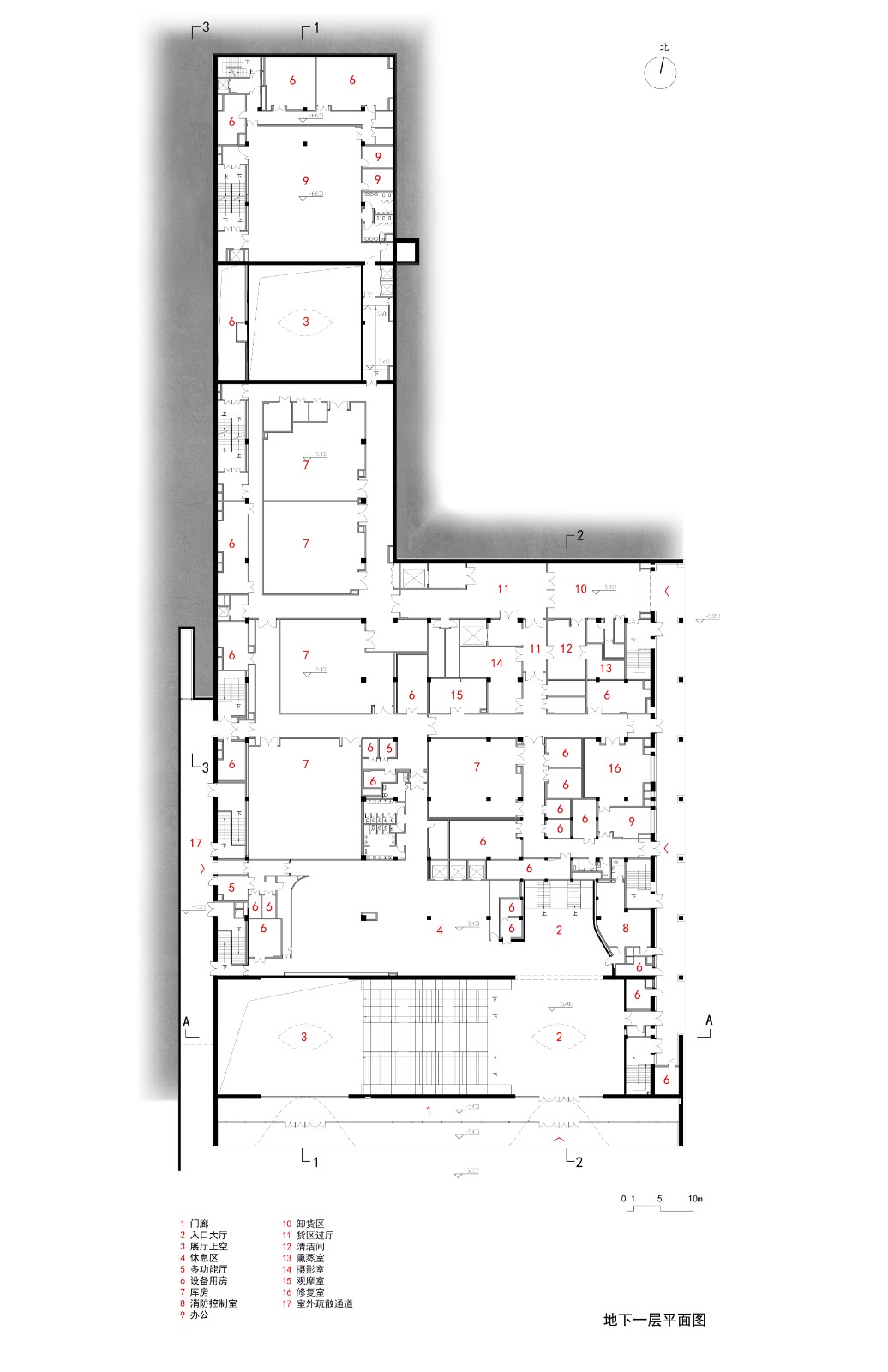 BIM建筑|全东北最大的清水混凝土巨构地下建筑：砼殿 / Wutopia Lab
