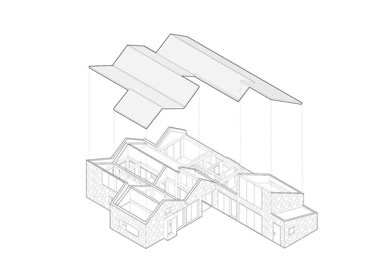 BIM建筑|折山院，西邵渠民宿接待中心 / MAT超级建筑事务所