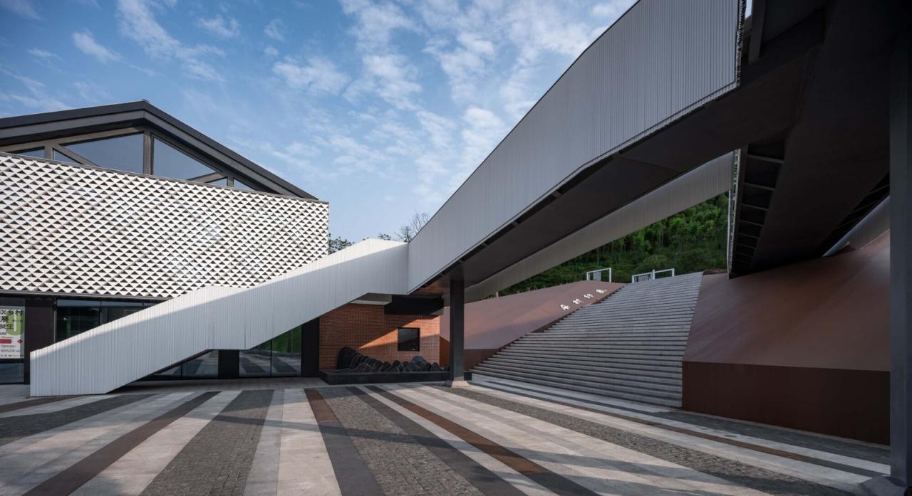 BIM建筑|余村印象青年图书馆 / 上海交通大学设计学院杜春宇团队