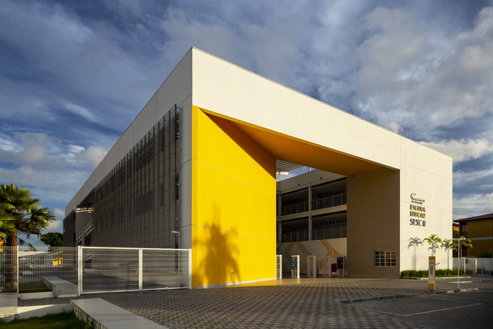 BIM建筑|Educar II SESC-CE 学校 / Rede Arquitetos