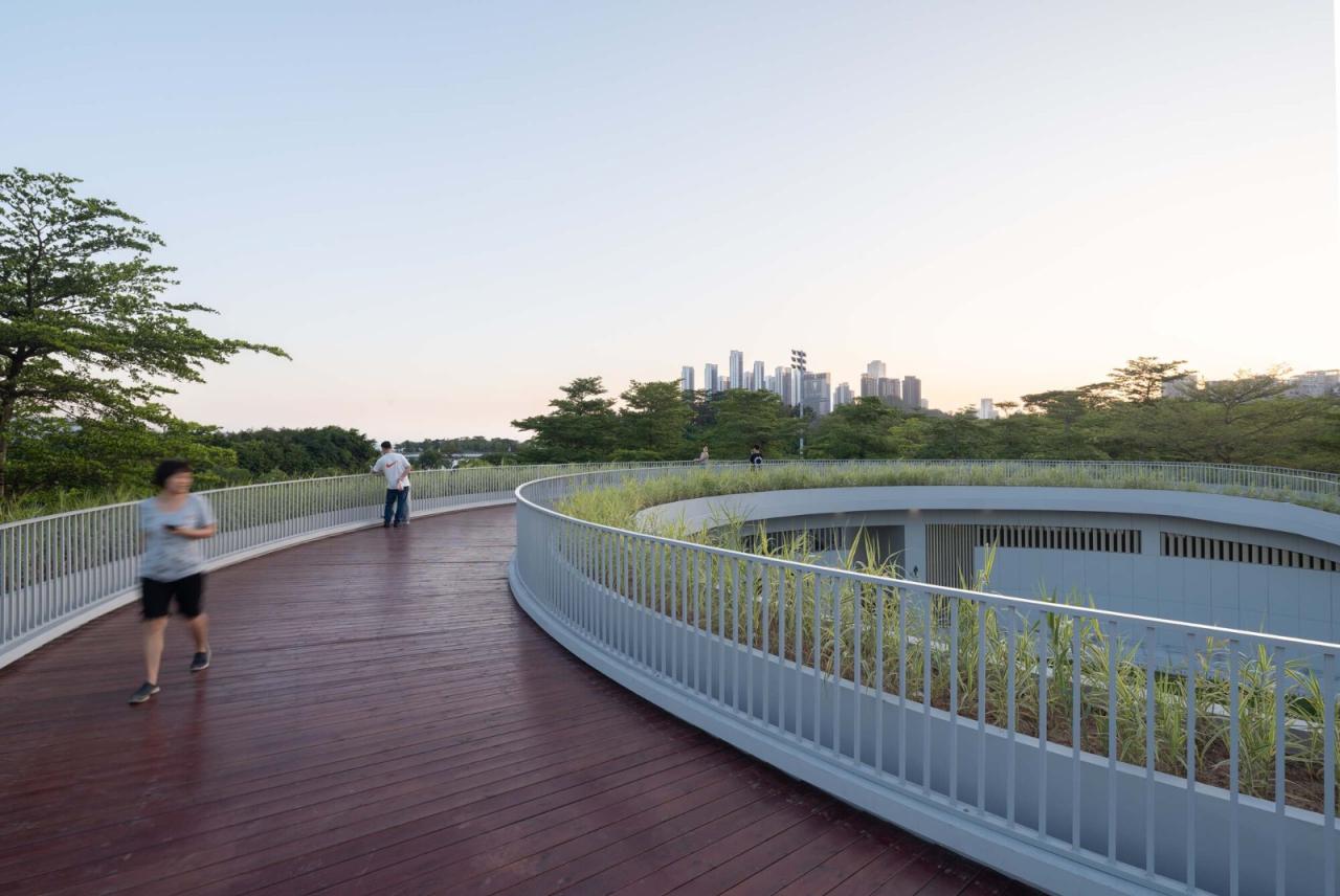 BIM建筑|深圳湾公园海风运动广场公厕设计 / CCDI 21设计工作室