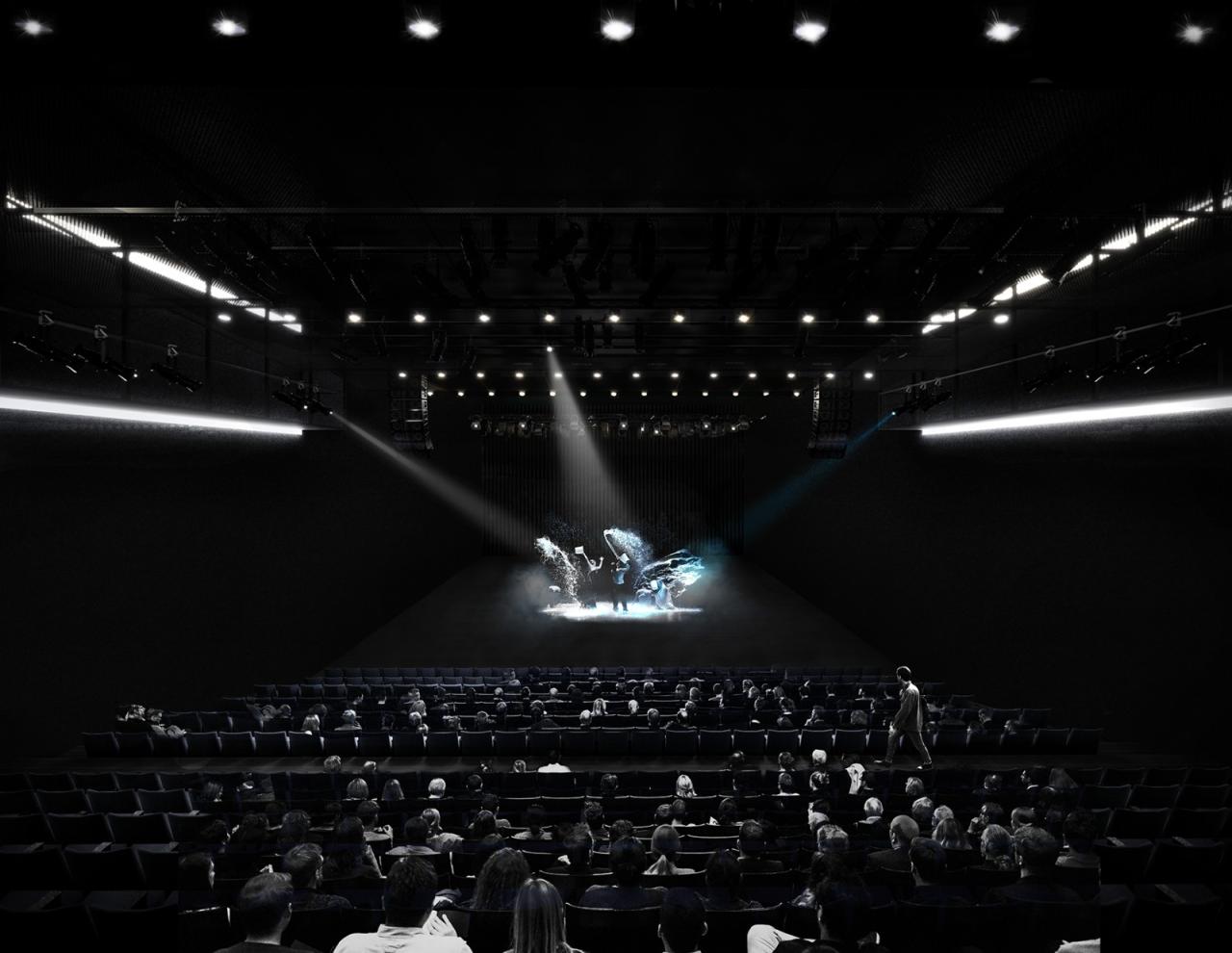 BIM建筑|社区源点：坪地街道综合文体中心方案 /也似建筑+广州市城市规划勘测设计研究院（GZPI）