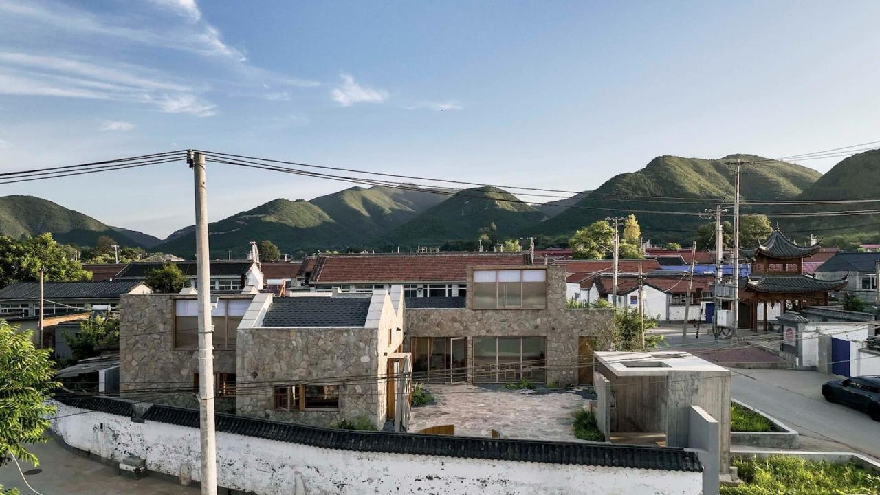 BIM建筑|折山院，西邵渠民宿接待中心 / MAT超级建筑事务所