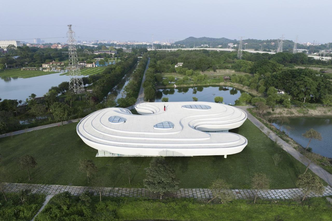 BIM建筑|涟漪：南海区淡水鱼产业技术示范推广中心 / Wutopia Lab