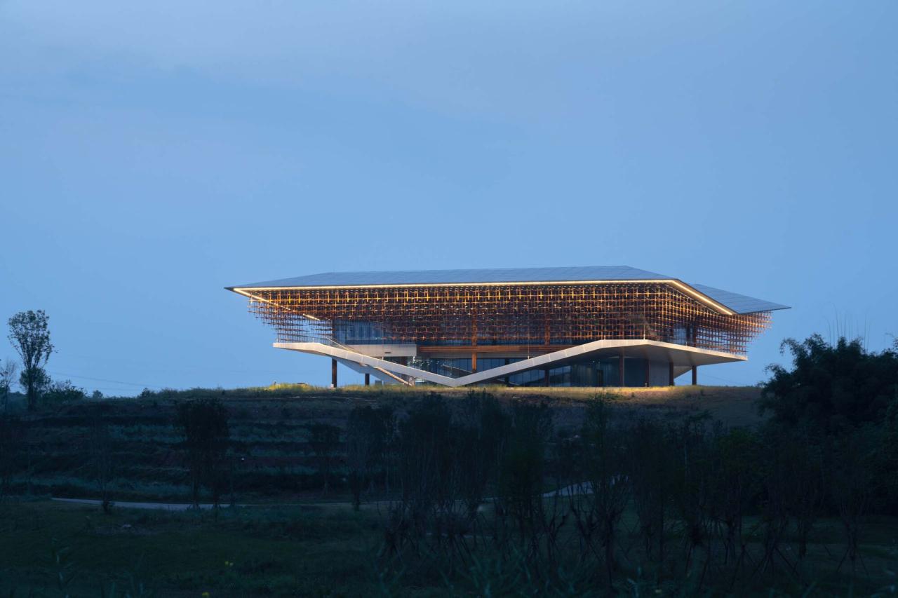 BIM建筑|天府文创城规划展示厅 / 安棣建筑设计