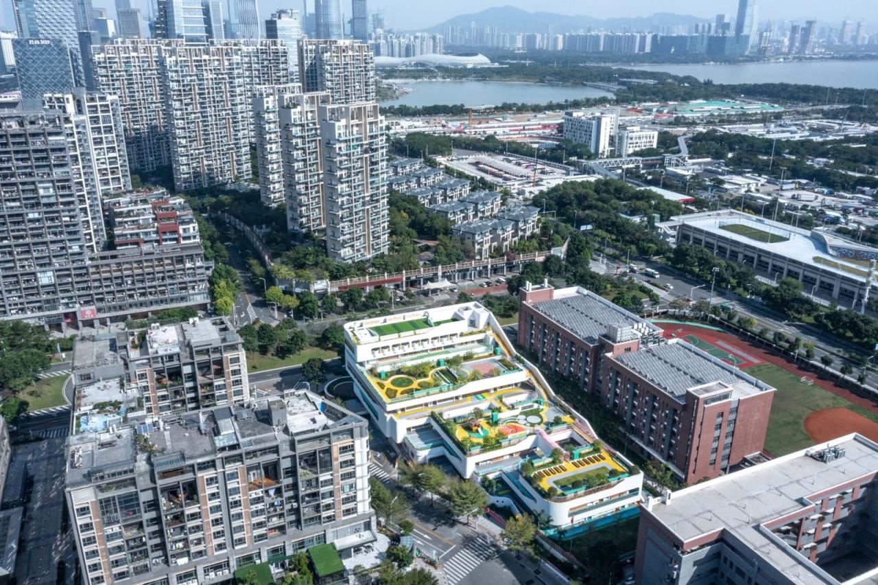 BIM建筑|深圳市南山区教育幼儿园深圳湾分部 / 深圳市天华建筑设计