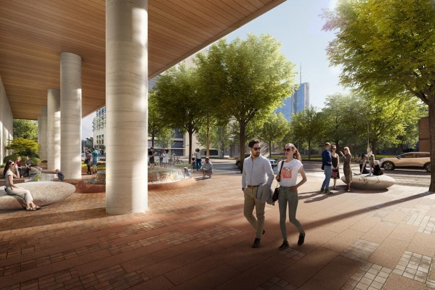 BIM建筑|HKS将设计奥斯汀超高层摩天大楼