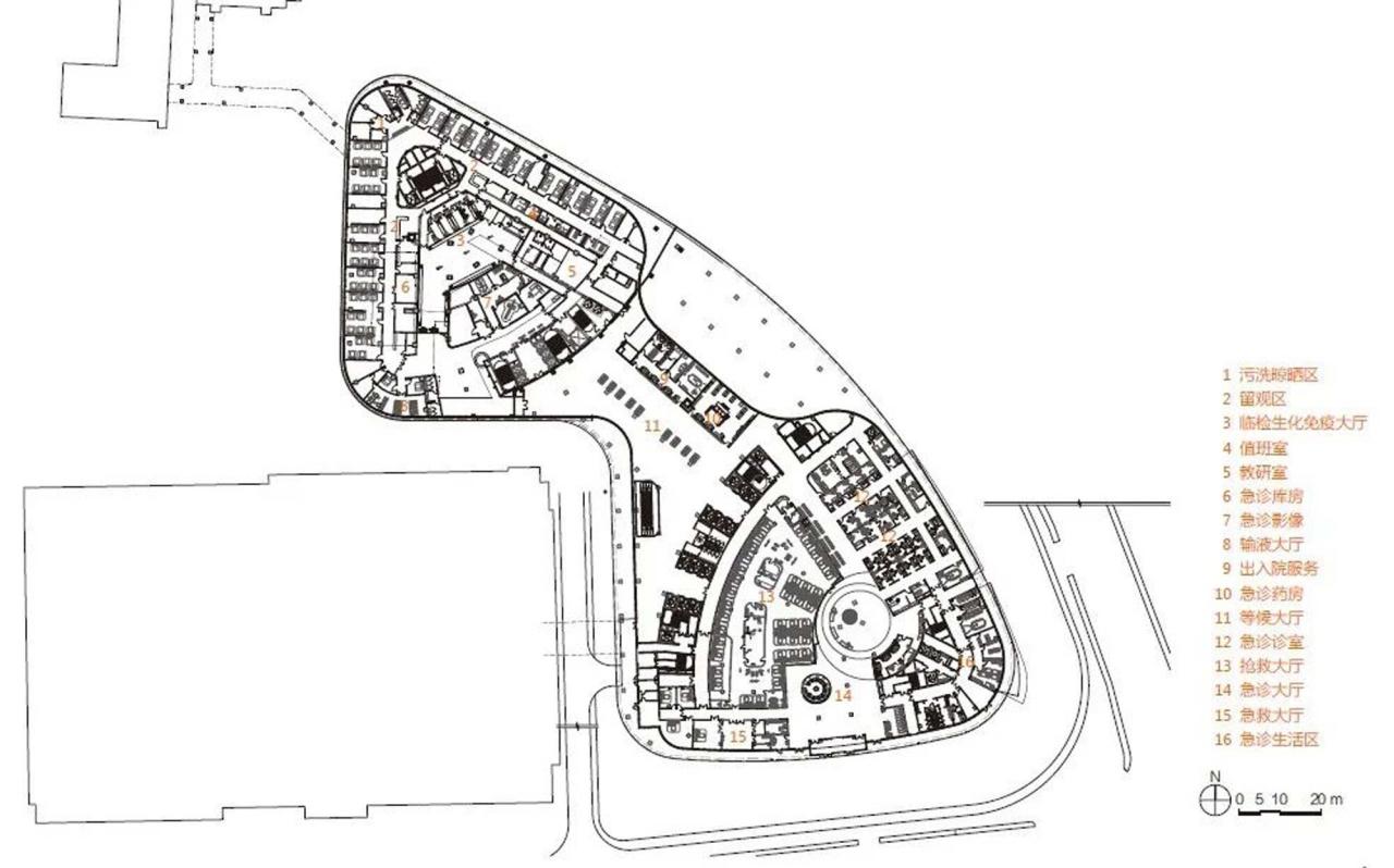 BIM建筑|山东大学齐鲁医院急诊综合楼 / 孟建民团队