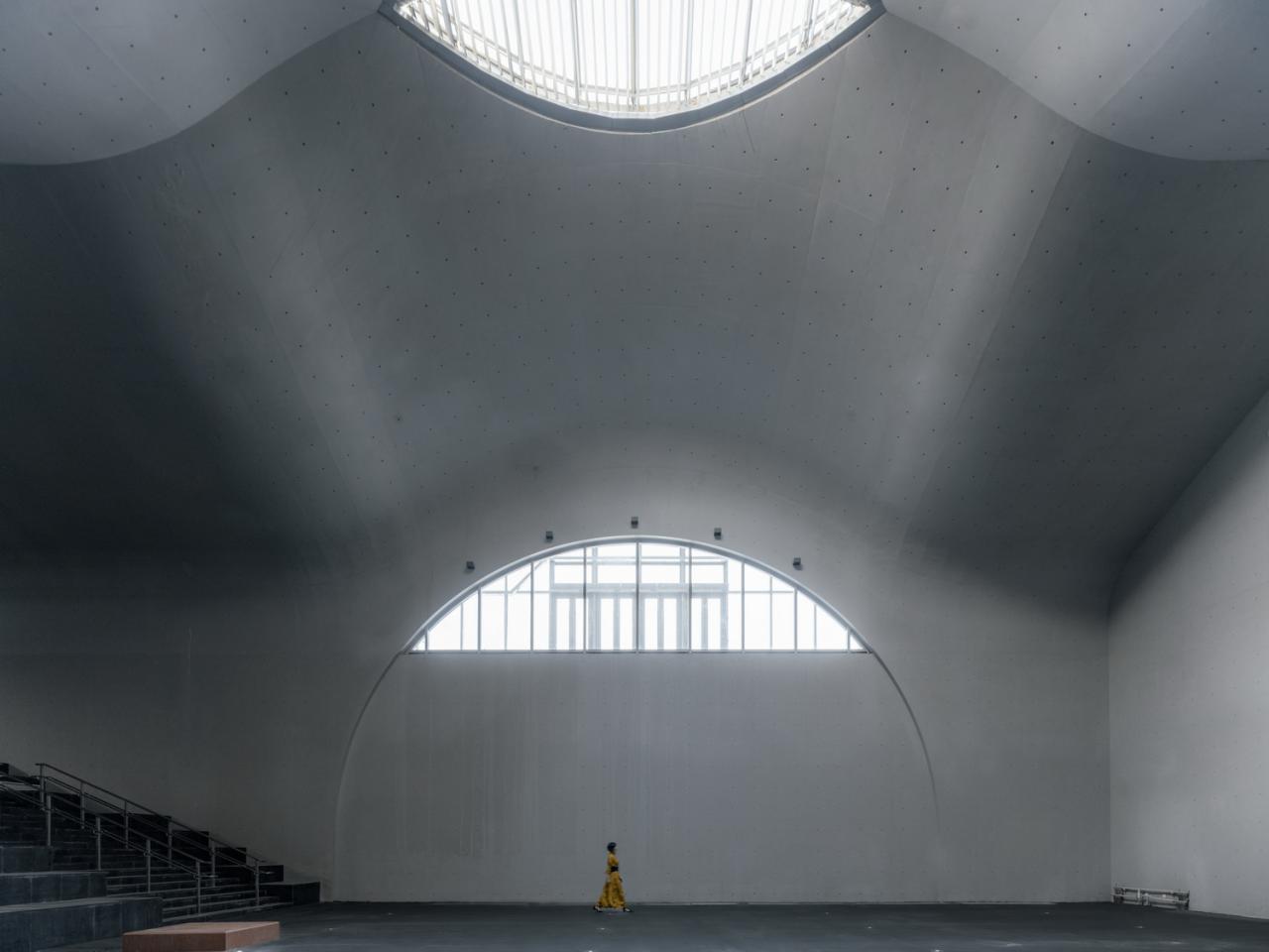 BIM建筑|全东北最大的清水混凝土巨构地下建筑：砼殿 / Wutopia Lab