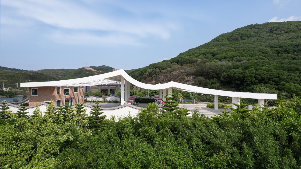 BIM建筑|平潭利群友联加油站 / 间外建筑工作室