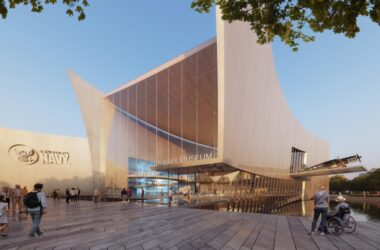 BIM建筑|美国海军新国家博物馆入围方案揭晓：Perkins&Will方案展示-BIM建筑网