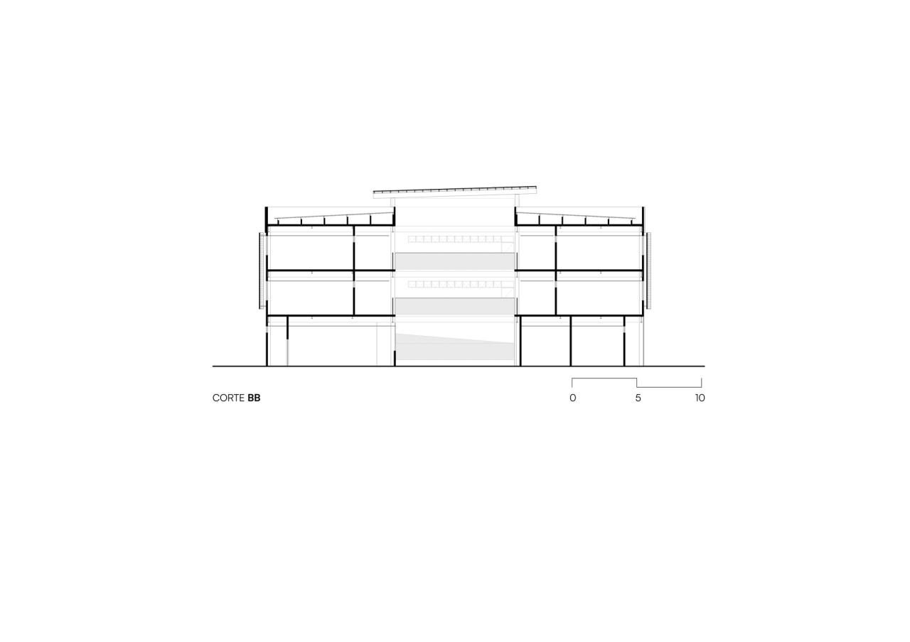 BIM建筑|Educar II SESC-CE 学校 / Rede Arquitetos