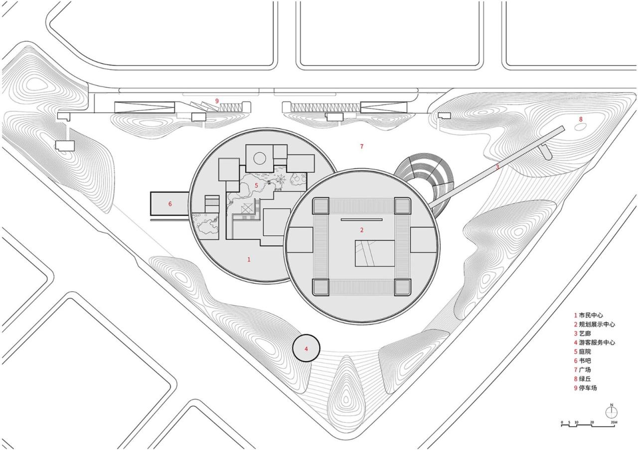 BIM建筑|南京江北市民中心 / MENG建筑创作院