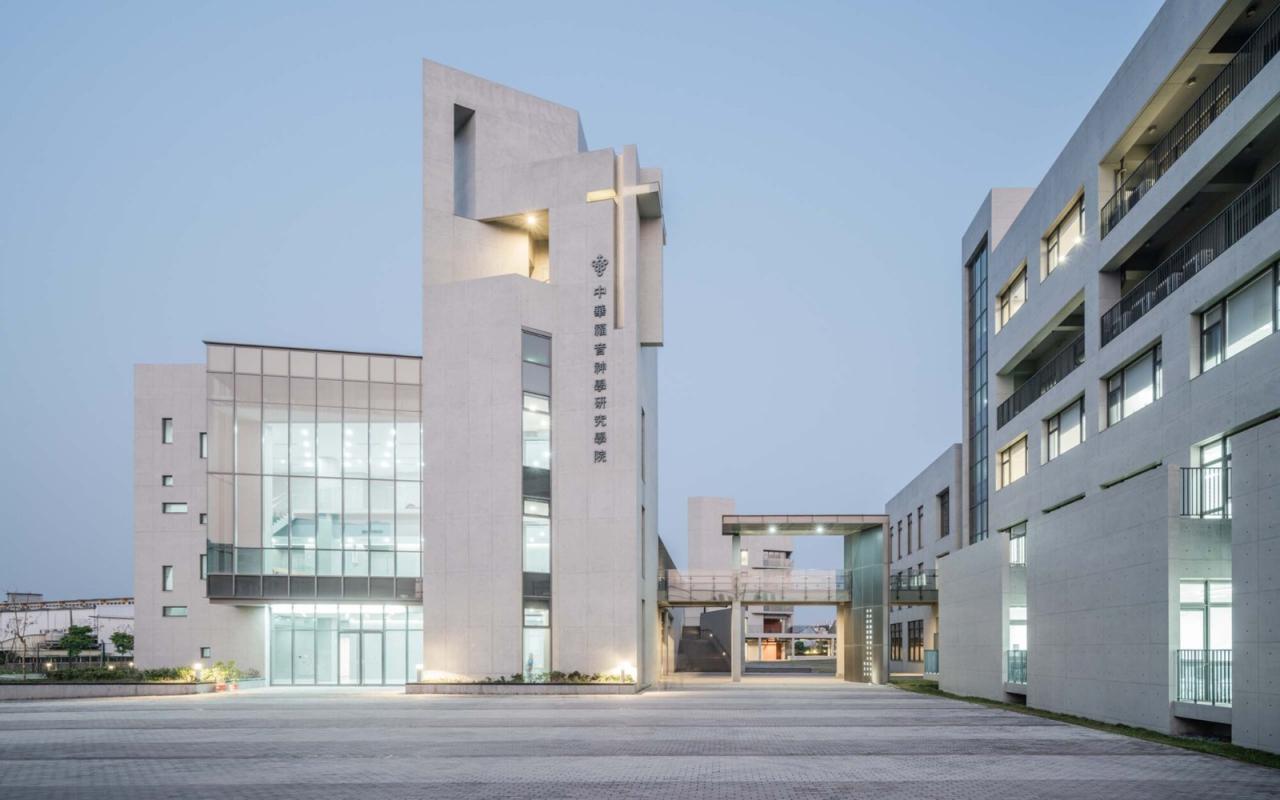 BIM建筑|中华福音神研究学院八德校区教堂 / 潘冀联合建筑师事务所