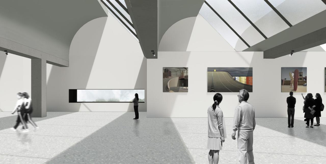 BIM建筑|社区源点：坪地街道综合文体中心方案 /也似建筑+广州市城市规划勘测设计研究院（GZPI）