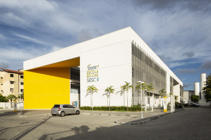 BIM建筑|Educar II SESC-CE 学校 / Rede Arquitetos