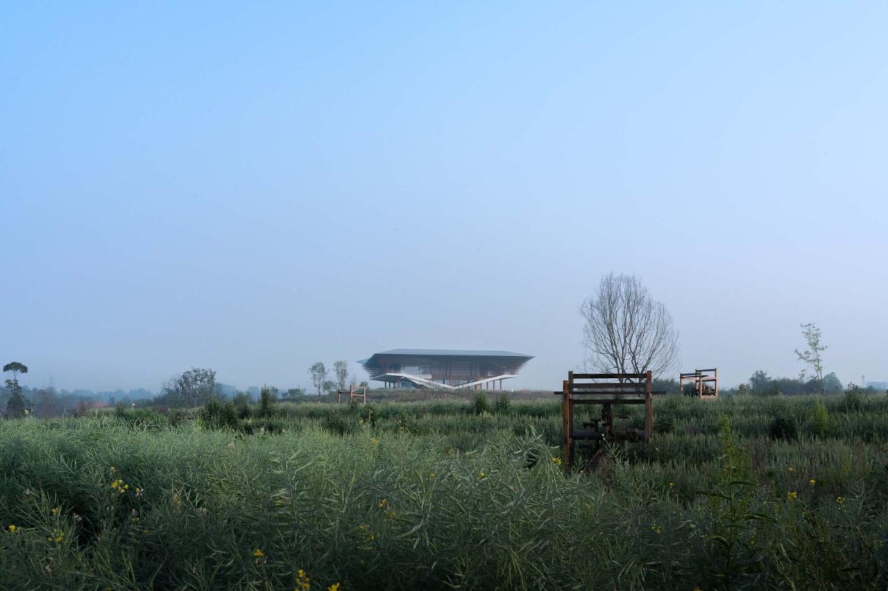 BIM建筑|天府文创城规划展示厅 / 安棣建筑设计