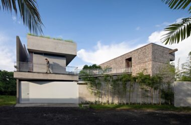 BIM建筑|跨廊桥相连，Tanatakah 别墅 / asimapra-BIM建筑网