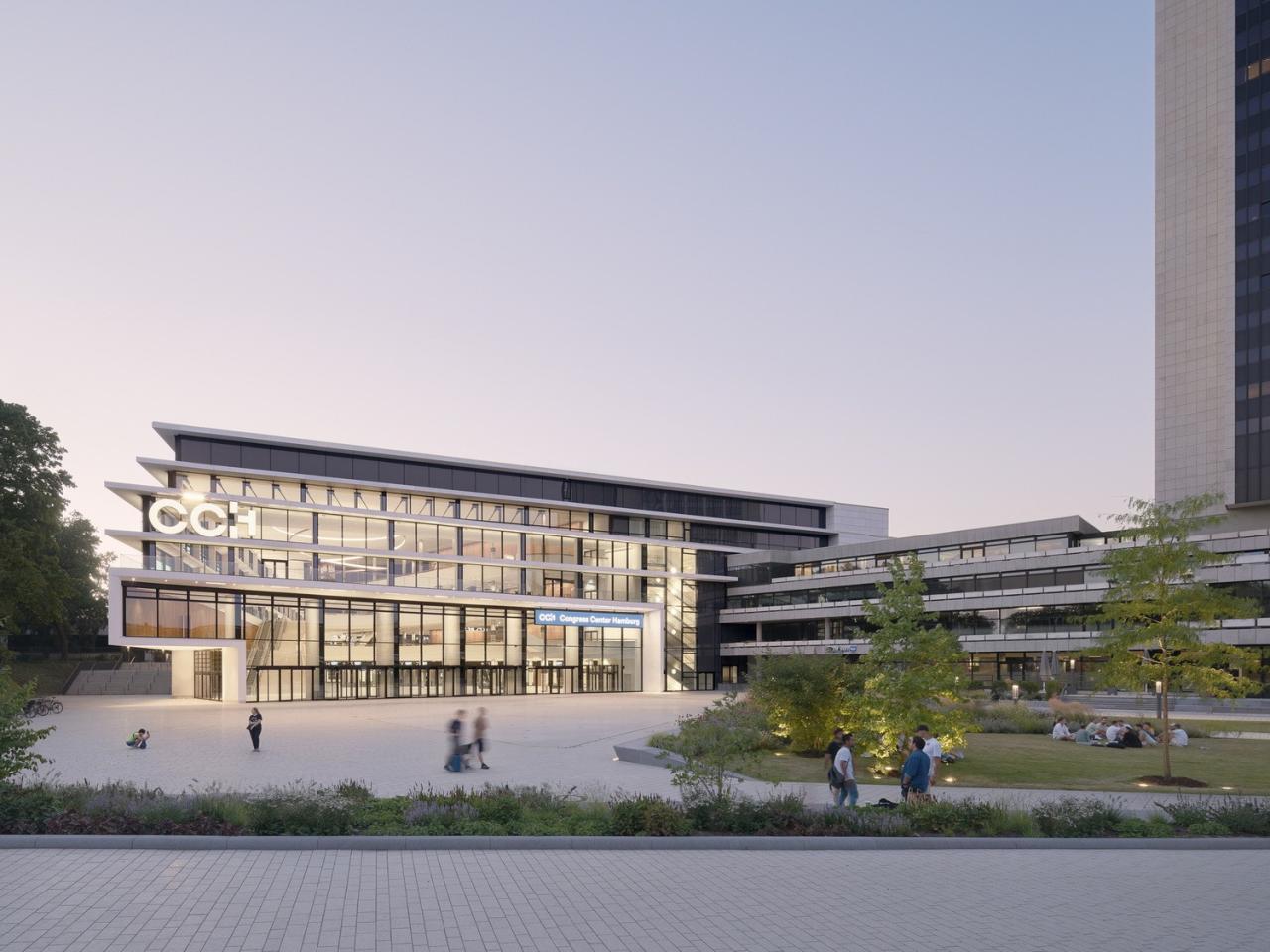 BIM建筑|德国汉堡会议中心改造 / Hupe Flatau Partner