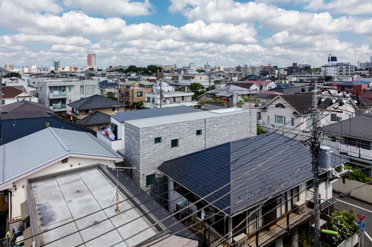 BIM建筑|错层悬挑结构，Shimouma住宅 / I.R.A.